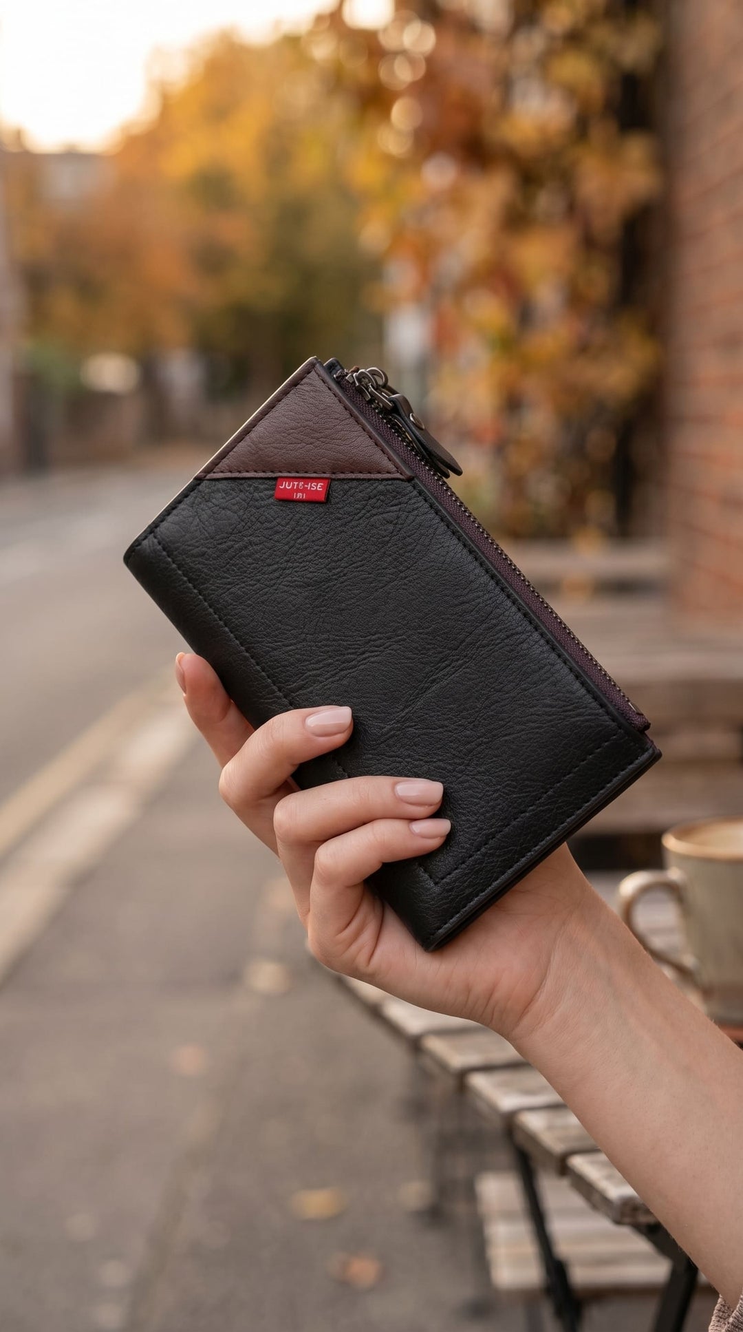 Black Casual Wallet For Men P71198