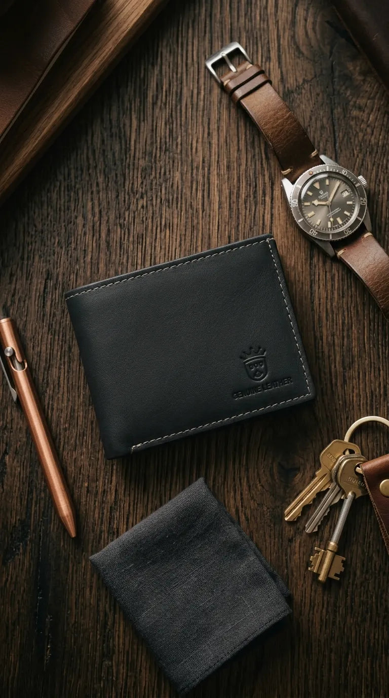 Casual Leather Wallet For Men P7411001