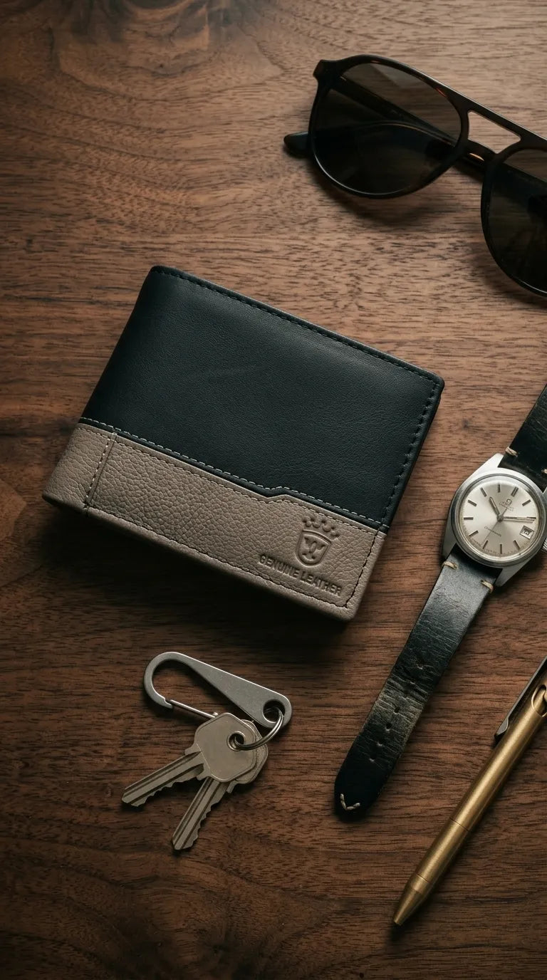 Casual Leather Wallet For Men P7411309