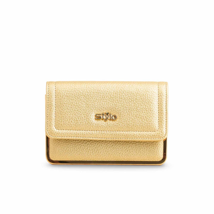 Golden Formal Pouch P97602