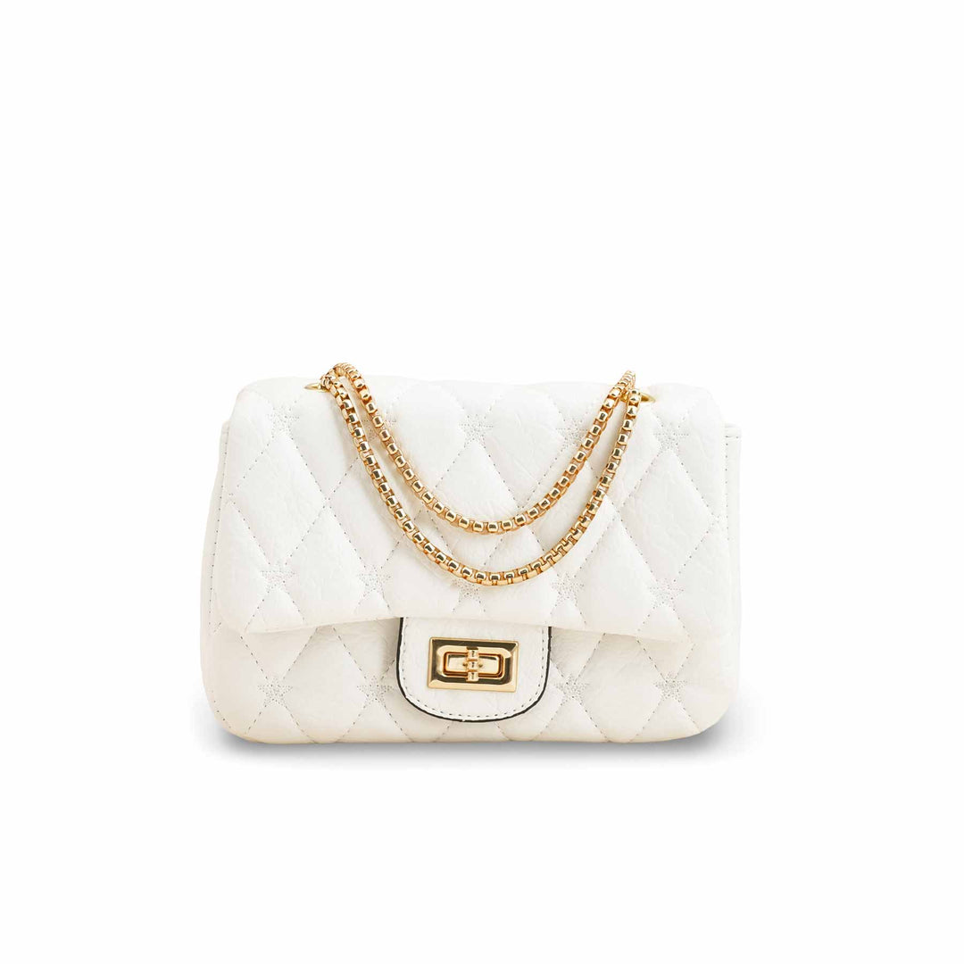 White Formal Pouch P97604