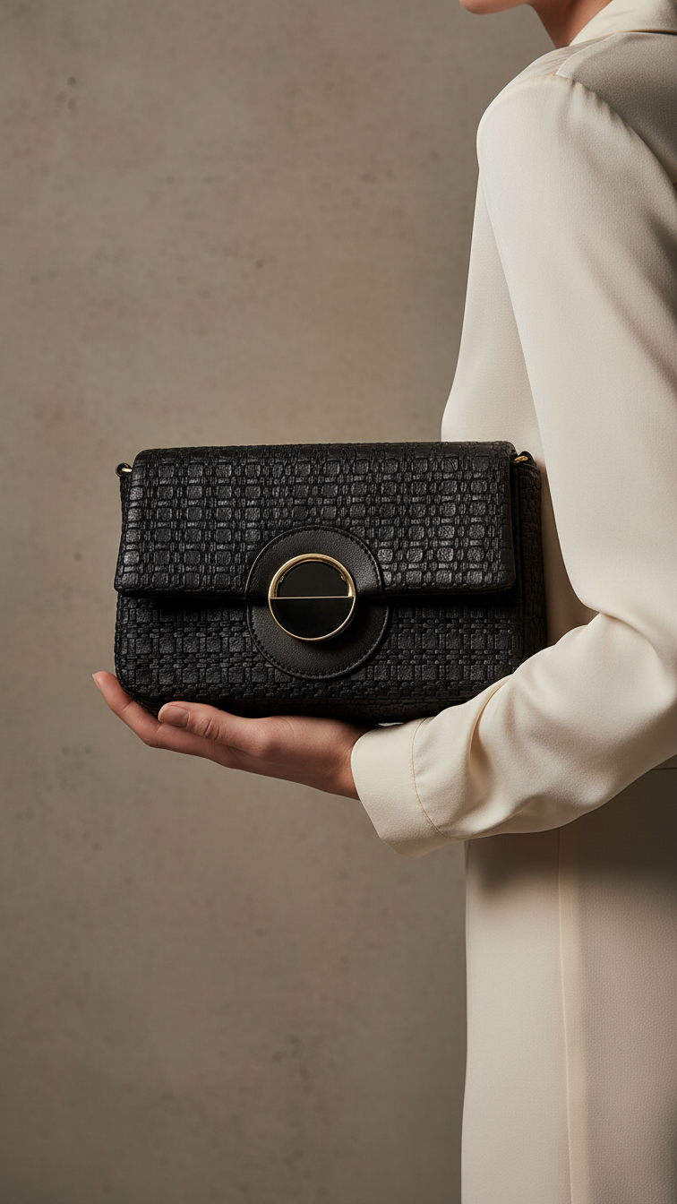 Black Formal Pouch P97610