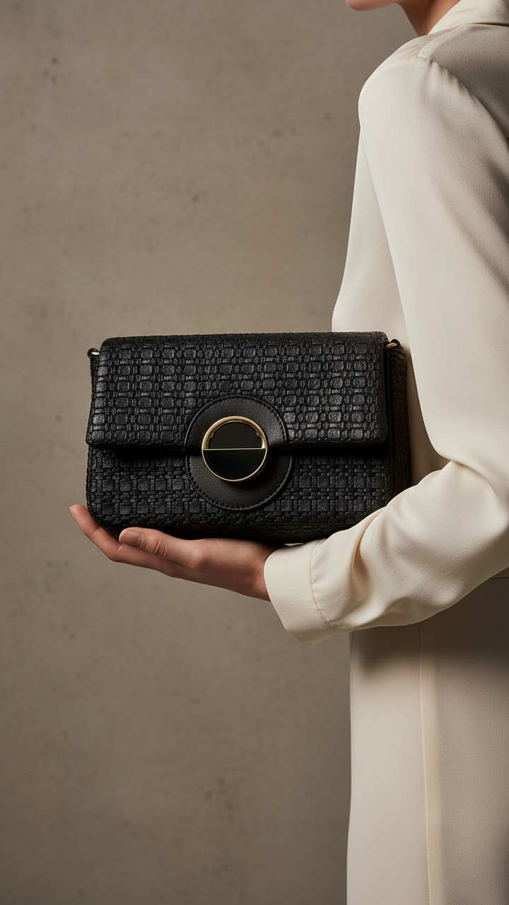 Black Formal Pouch P97610