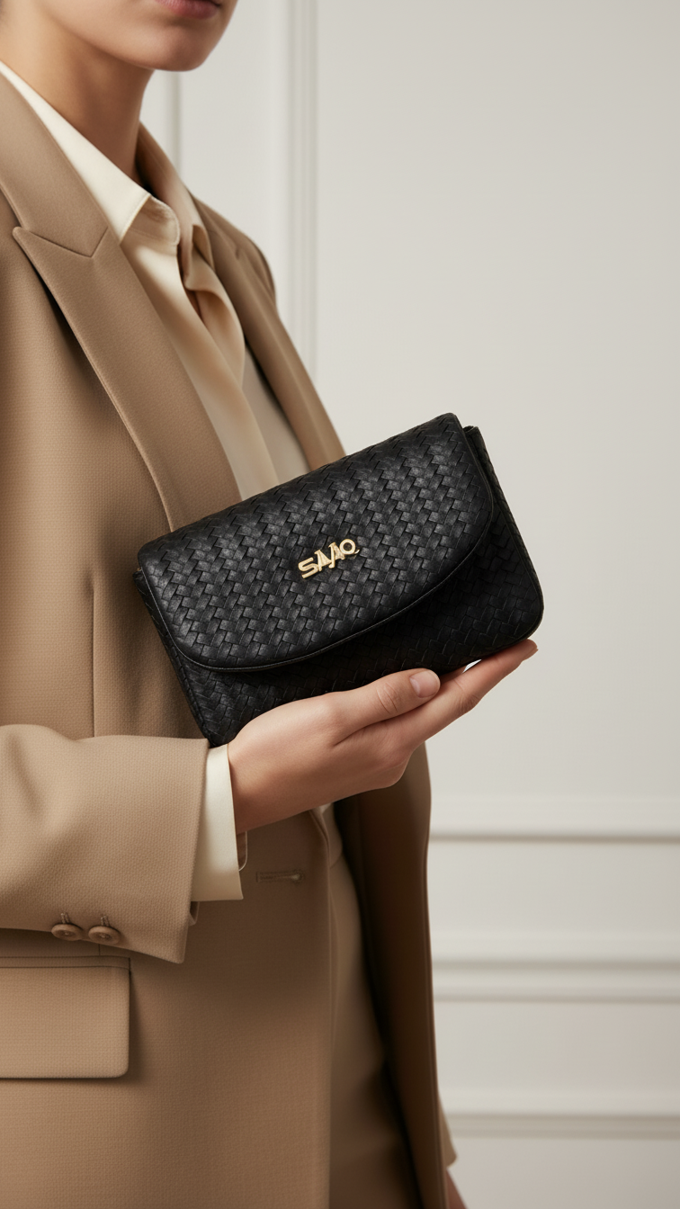 Black Formal Pouch P97611