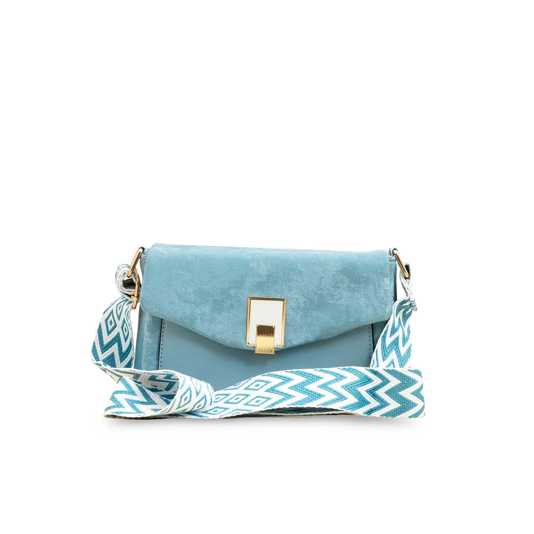 Blue Casual Pouch For Women P97612