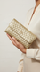 Golden Formal Pouch P97613
