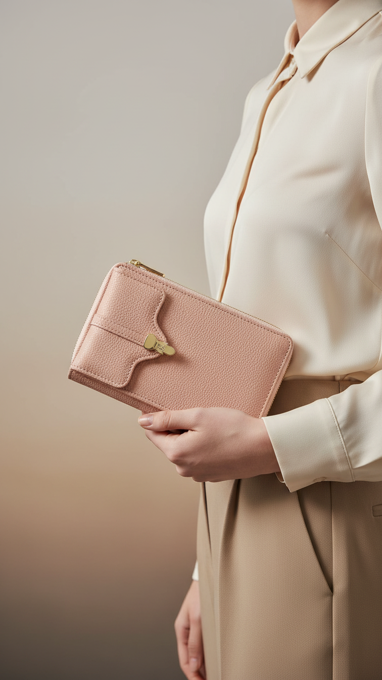 Pink Casual Pouch P97617