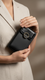 Black Casual Pouch P97621