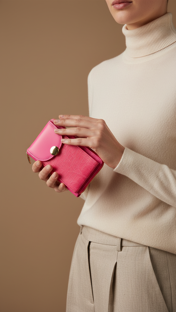 Rose Casual Pouch For Ladies P97622