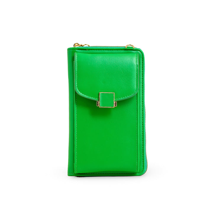 Green Casual Pouch P97631