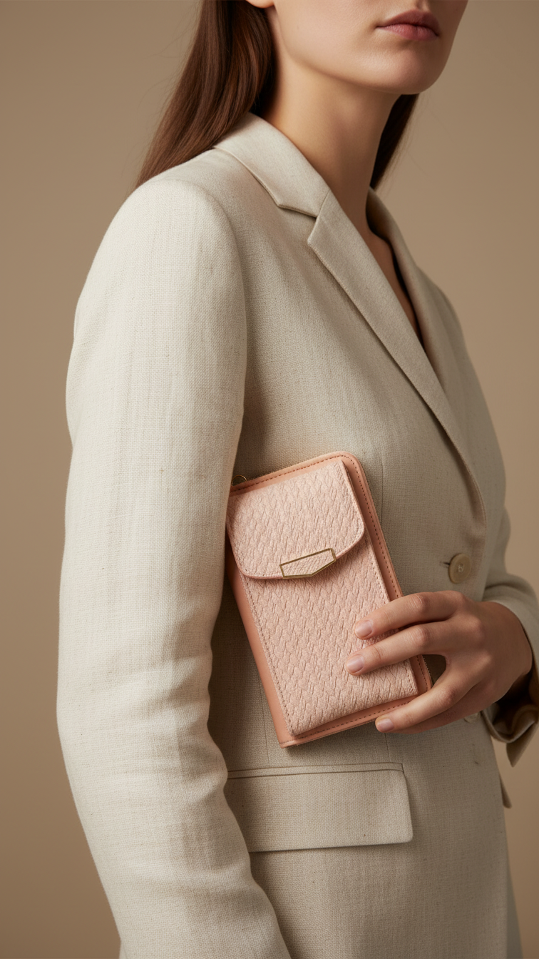 Pink Casual Pouch P97632
