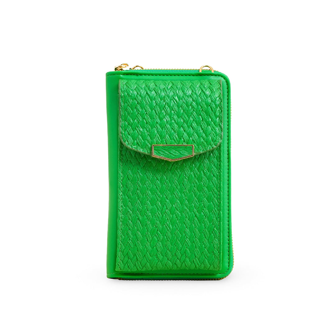 Green Casual Pouch P97632
