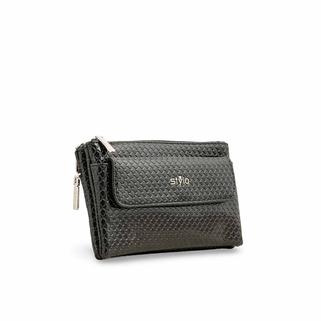 Black Casual Pouch P97635