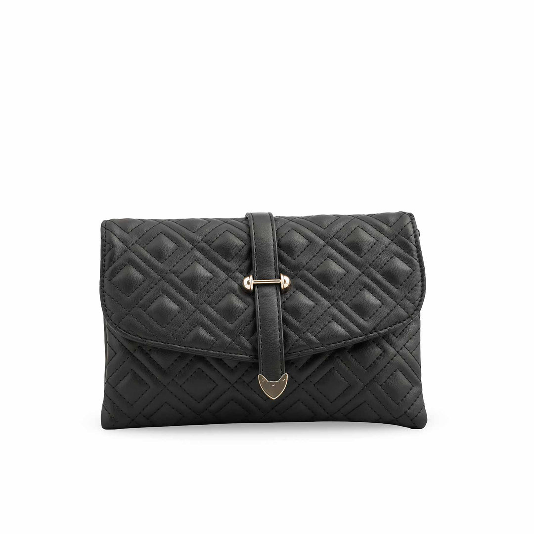 Black Casual Pouch P97638