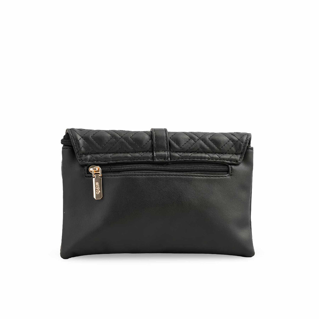 Black Casual Pouch P97638
