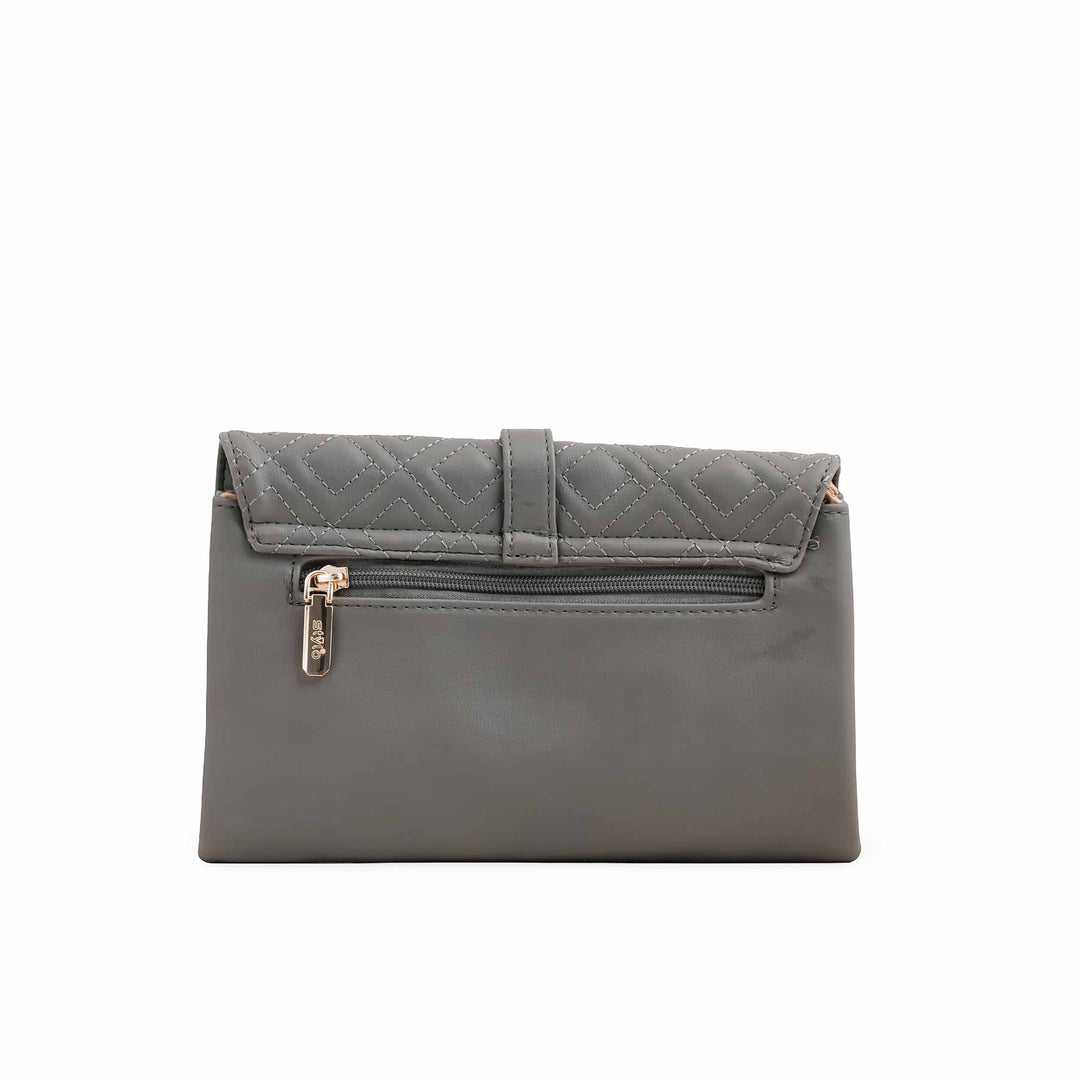 Grey Casual Pouch P97638