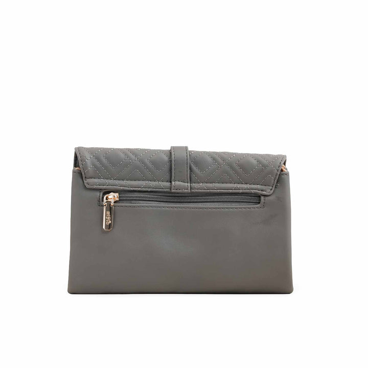 Grey Casual Pouch P97638