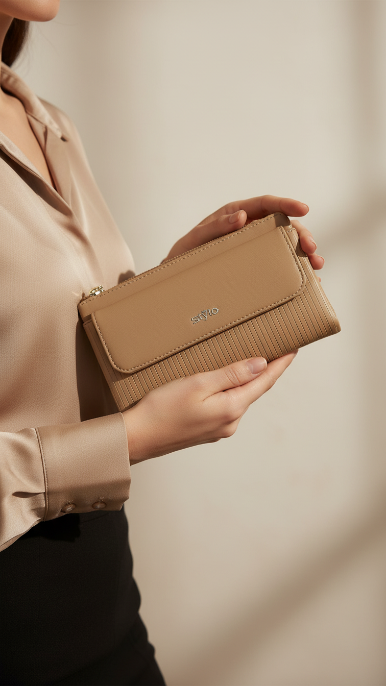 Khaki Casual Pouch P97643
