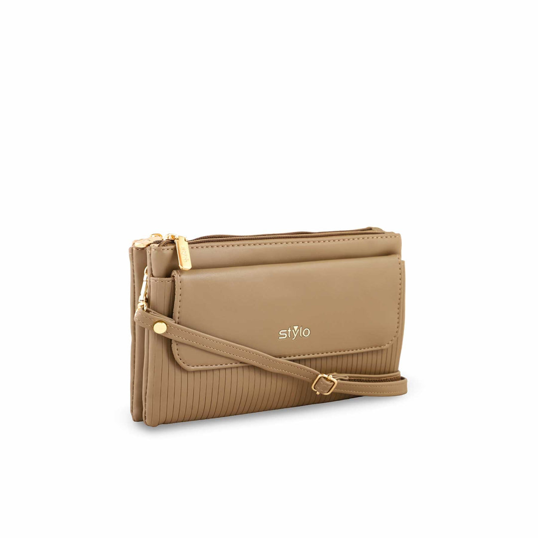 Khaki Casual Pouch P97643