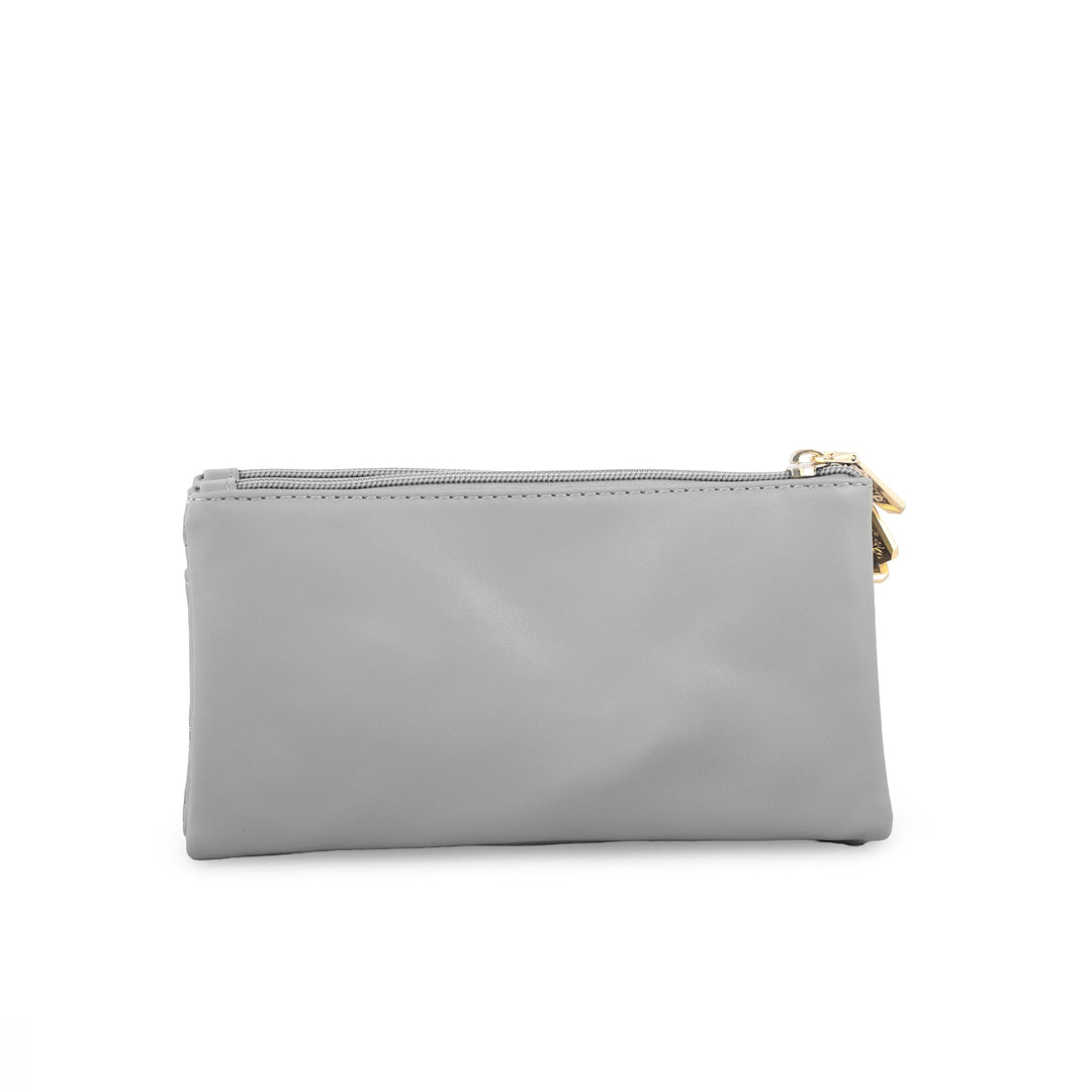 Grey Casual Pouch P97644