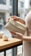 Beige Casual Pouch P97646