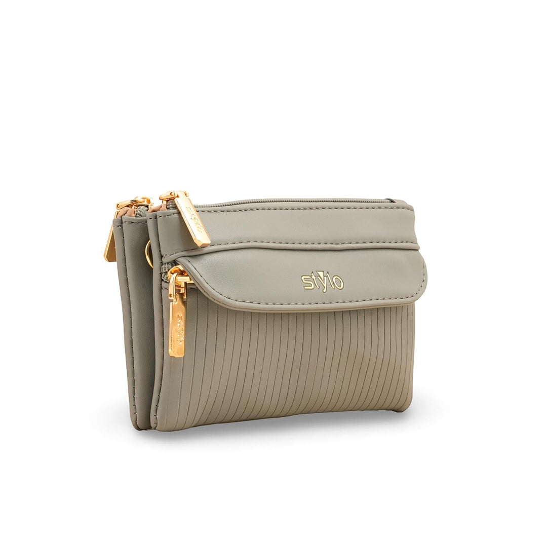 Grey Casual Pouch P97646