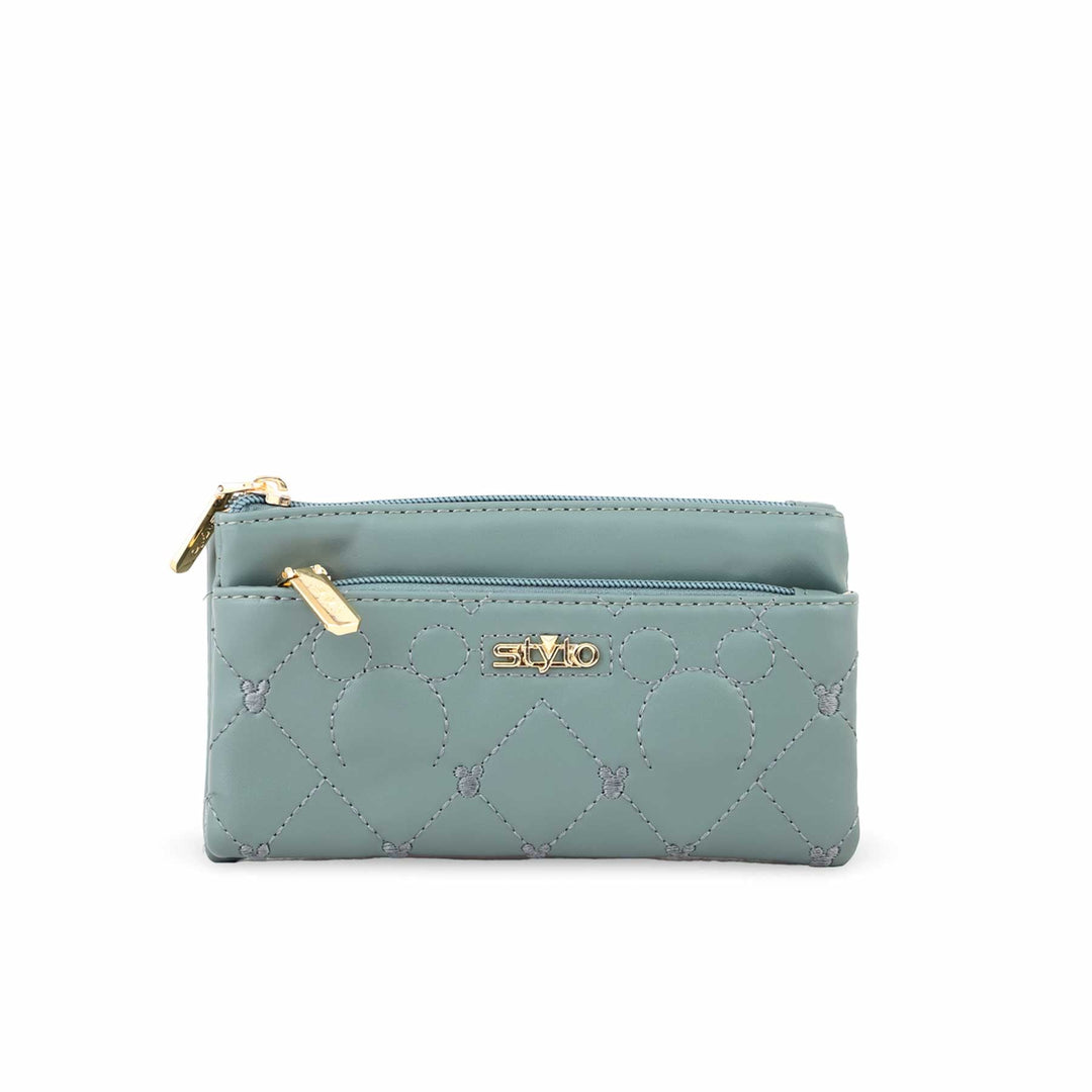 Green Casual Pouch P97647