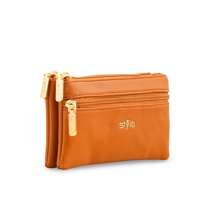 Brown Casual Pouch P97655