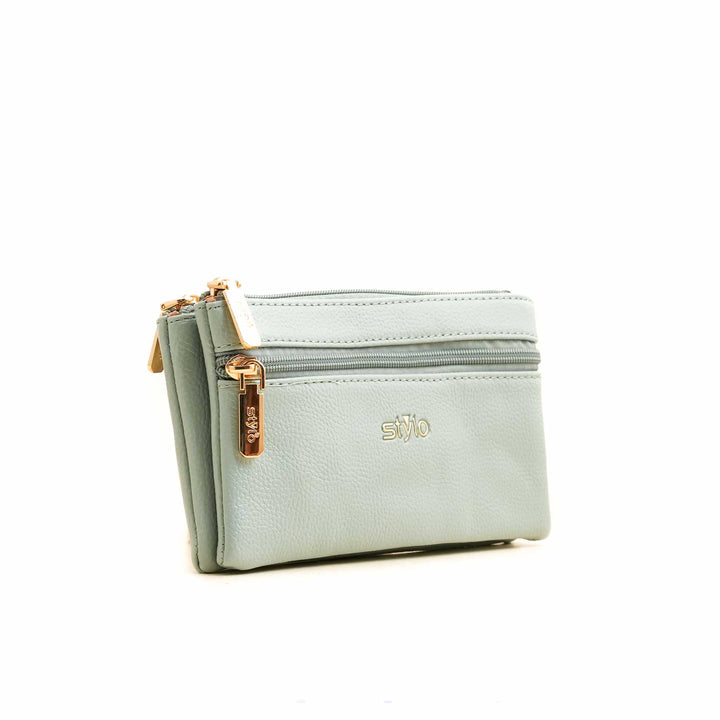 Sky Blue Casual Pouch P97655