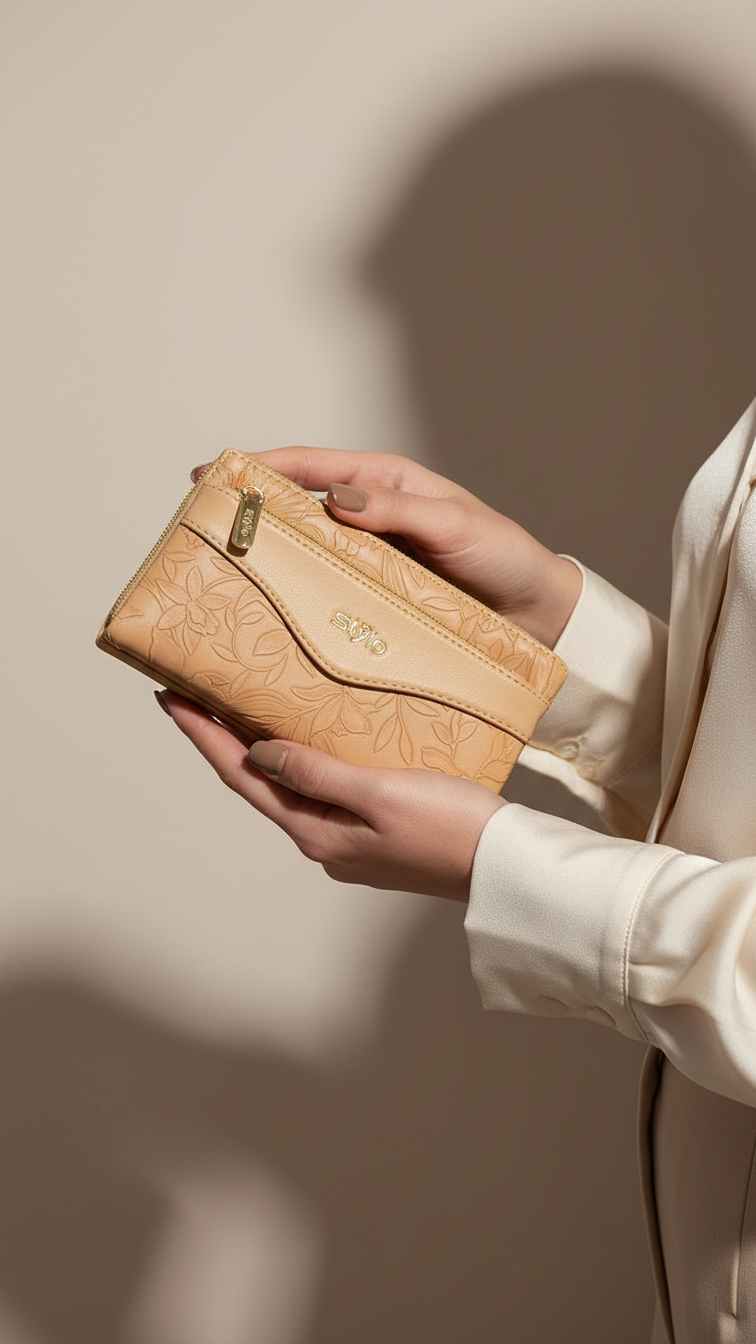 Khaki Casual Pouch P97656