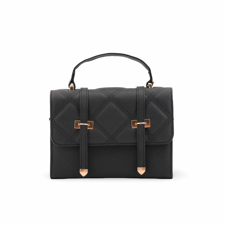 Black Casual Pouch For Ladies P97659
