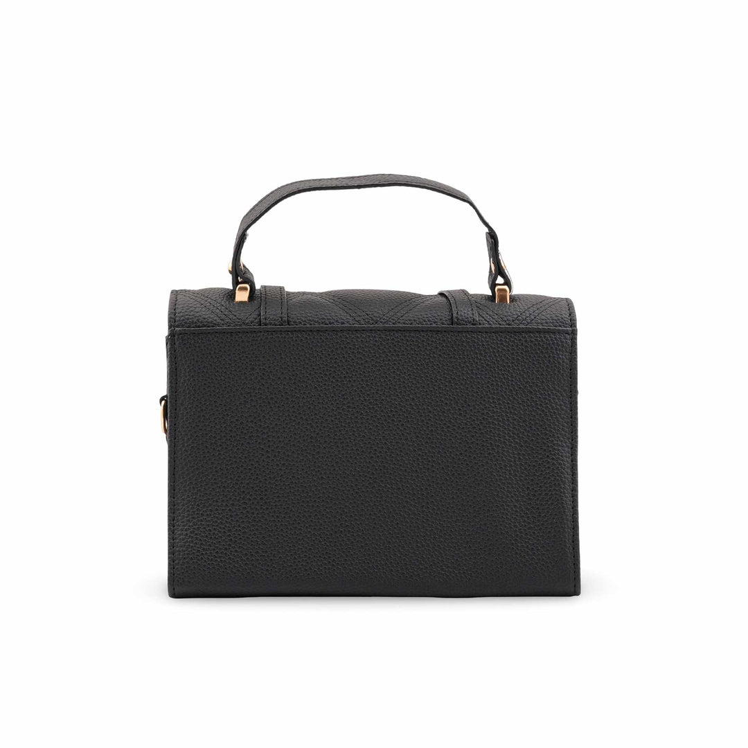Black Casual Pouch For Ladies P97659
