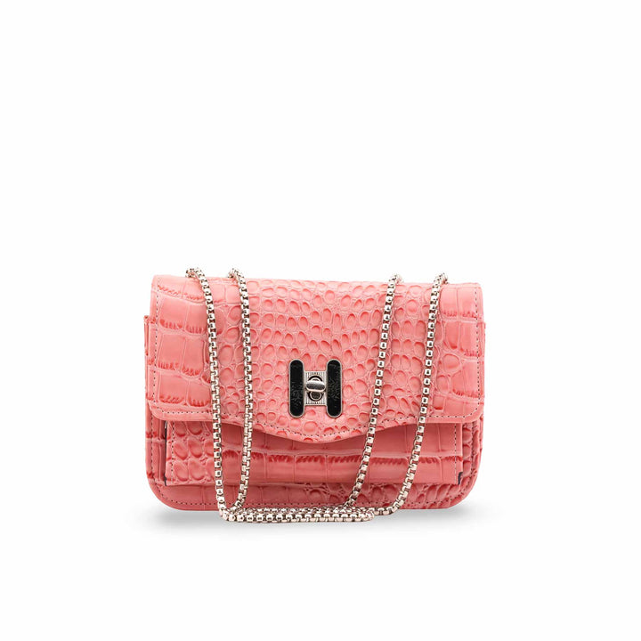 Pink Casual Pouch For Ladies P97660