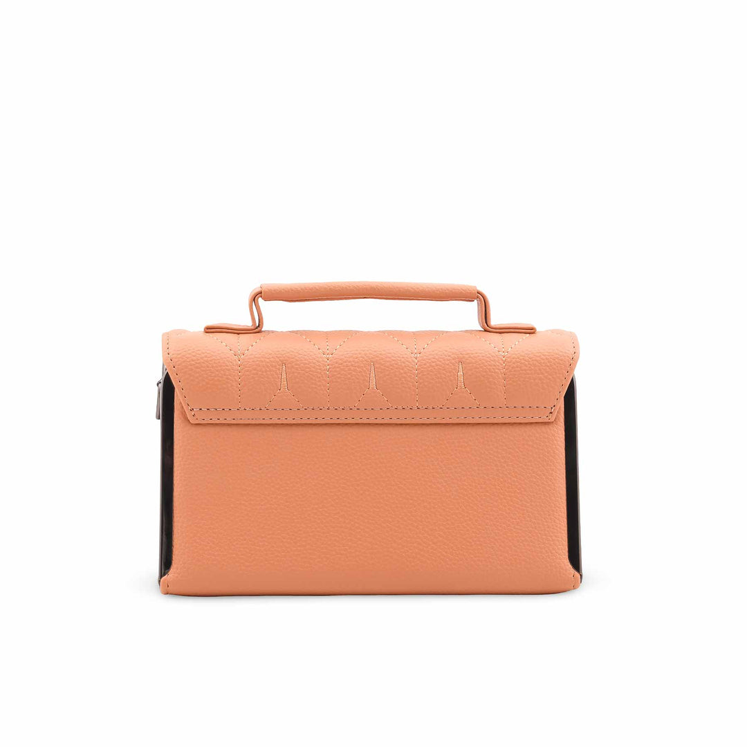 Peach Casual Pouch For Women P97661