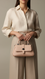 Beige Casual Pouch For Women P97662