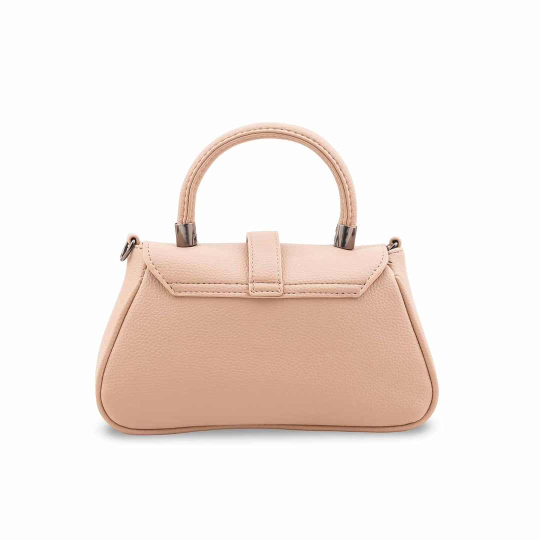 Beige Casual Pouch For Women P97662