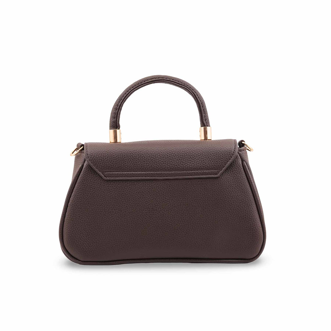 Brown Casual Pouch For Women P97663