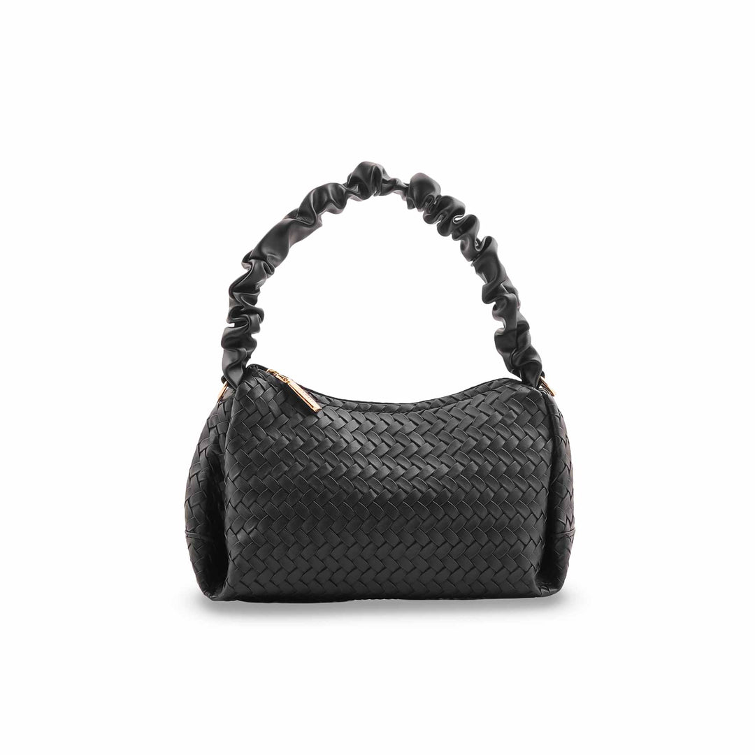 Black Casual Pouch For Women P97664