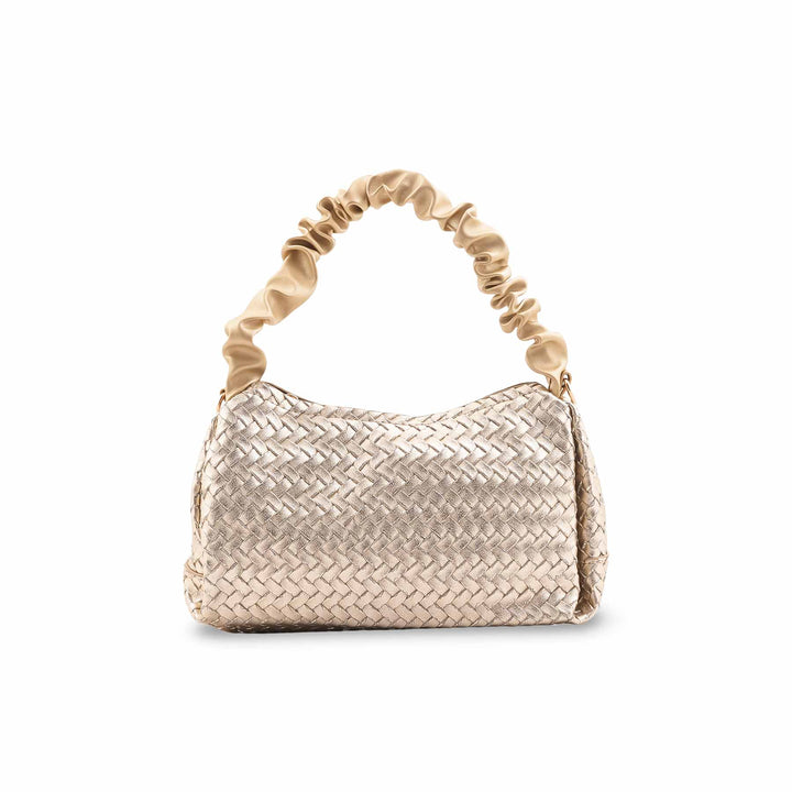 Golden Casual Pouch For Women P97664
