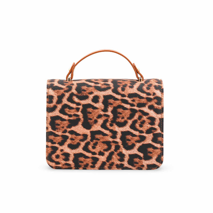 Brown Casual Pouch For Women P97665