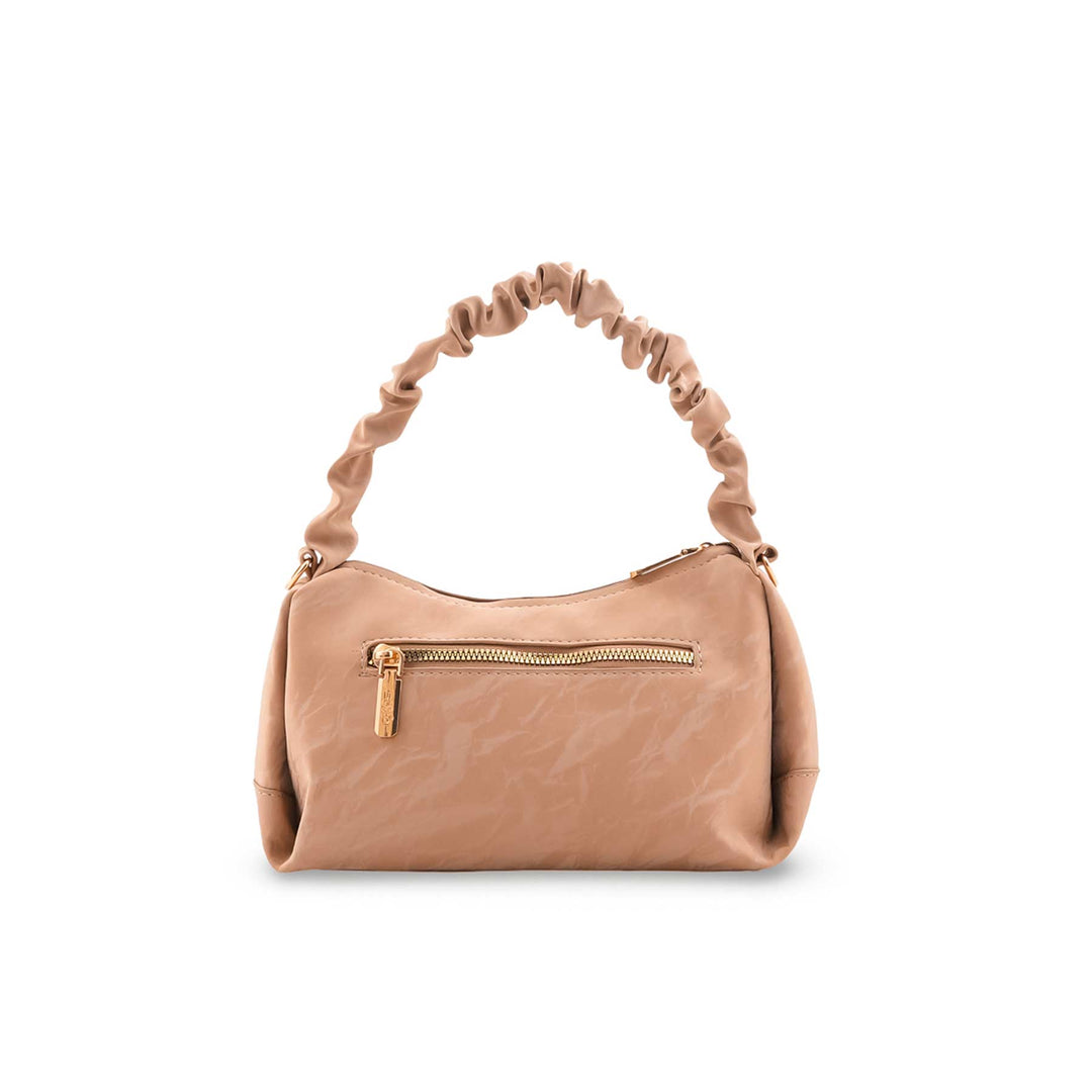 Beige Casual Pouch For Ladies P97668