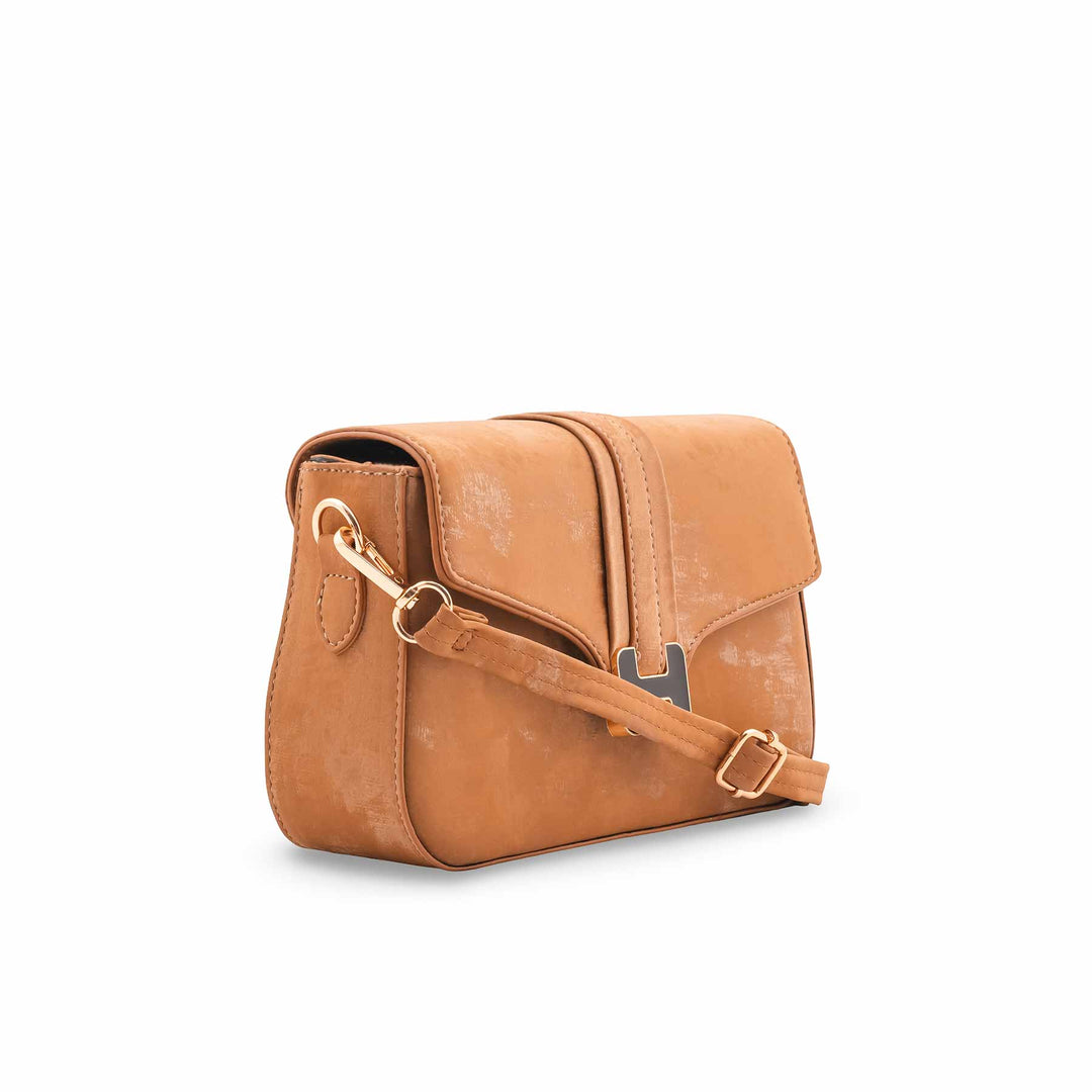 Brown Casual Pouch For Ladies P97670