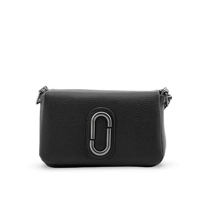 Black Casual Pouch For Ladies P97672