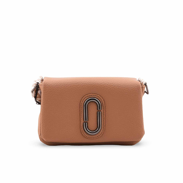 Beige Casual Pouch For Ladies P97672