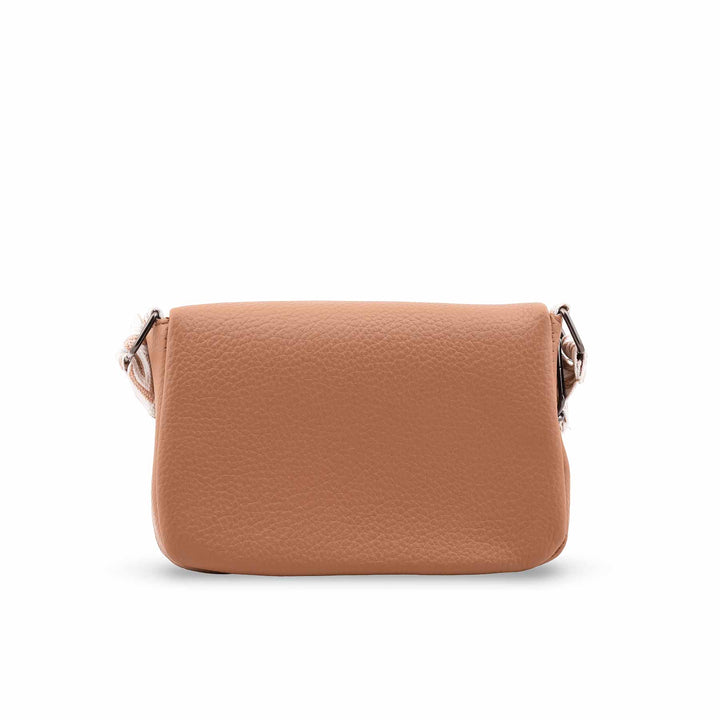 Beige Casual Pouch For Ladies P97672