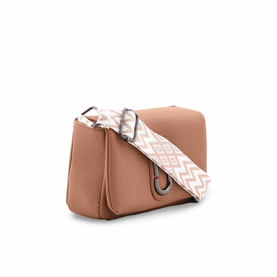 Beige Casual Pouch For Ladies P97672