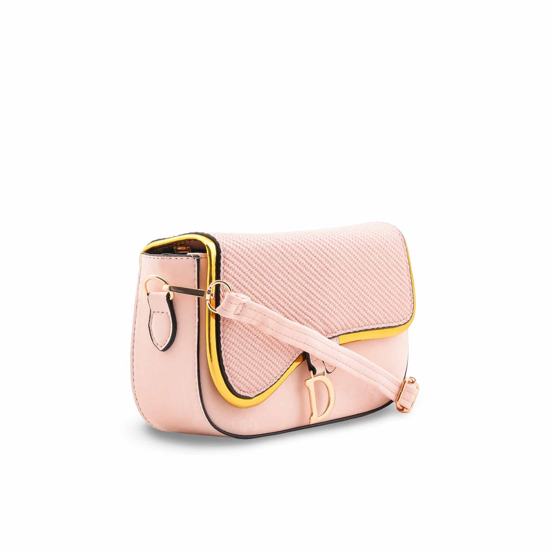 Pink Casual Pouch For Ladies P97673