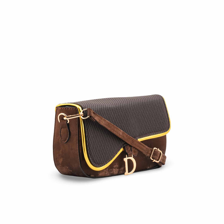 Coffee Casual Pouch For Ladies P97673