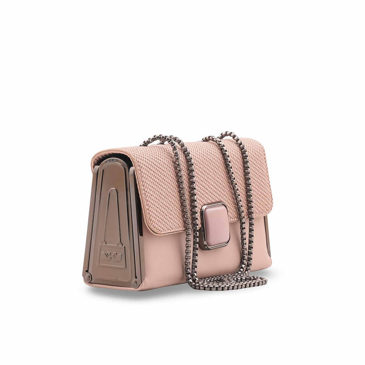 Peach Casual Pouch For Ladies P97674