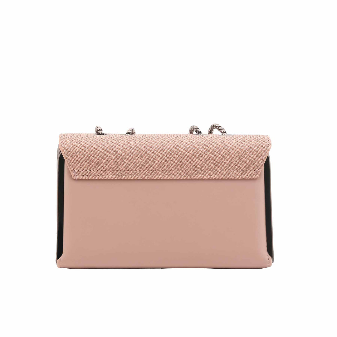 Peach Casual Pouch For Ladies P97674